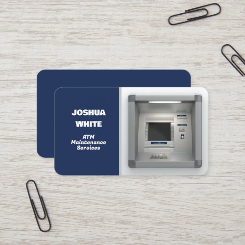 ATM Services Business Card