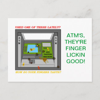 ATM TASTING CLUB POSTCARD