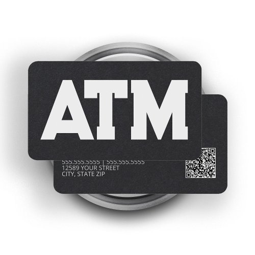 ATM Technician QR Business Card