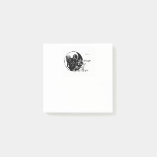 ATMA logo post-it notes 3"x3"