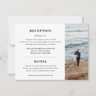 Atmosphere Wedding Invitation Enclosure Card
