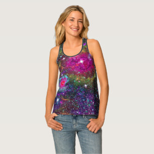 Atmospheric Racer Back Tank Top