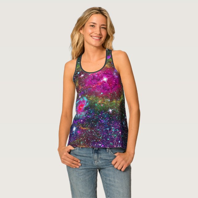 Atmospheric Racer Back Tank Top (Front Full)