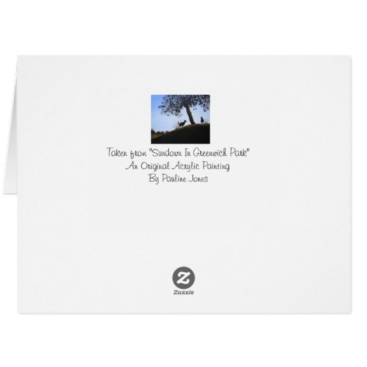 atmospheric scenic picture of dogs playing (Back Horizontal)