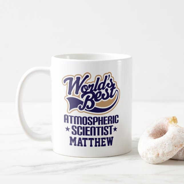 Atmospheric Scientist Coffee Mug (With Donut)