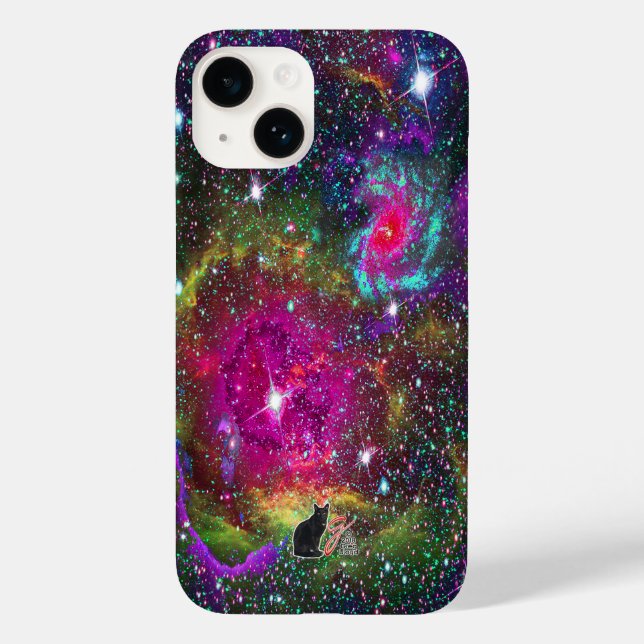 Atmospheric Star Field Phone Case (Back)