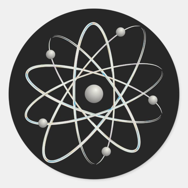 Atom (007) - Stickers (Front)