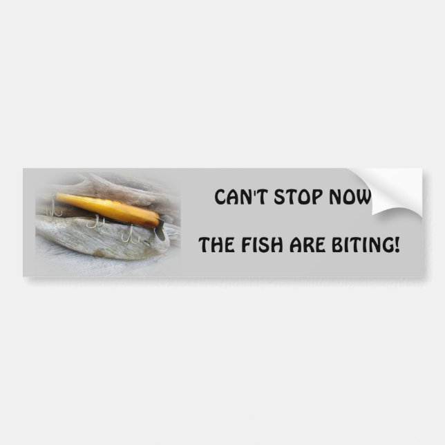 Atom A40 Vintage Saltwater Fishing Lure Bumper Sticker (Front)