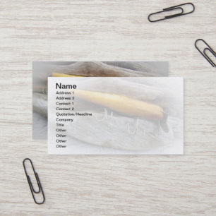Atom A40 Vintage Saltwater Fishing Lure Business Card
