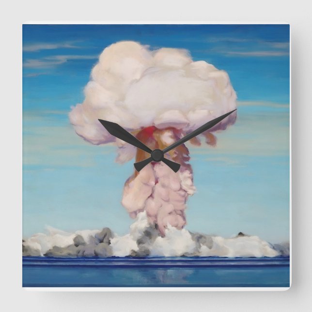 Atom Bomb Wall Clock (Front)