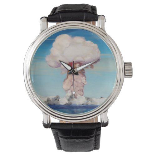 Atom Bomb Wall Clock Watch