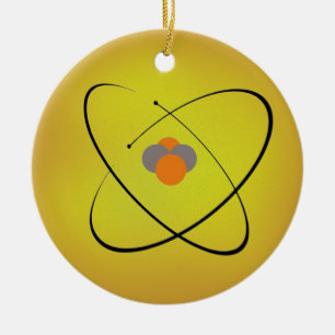 Atom Ceramic Ornament