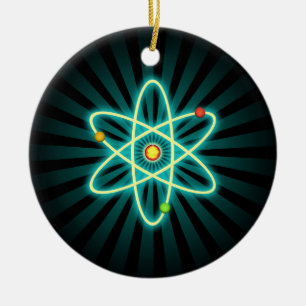 Atom Ceramic Ornament