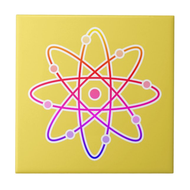 Atom Ceramic Tile (Front)