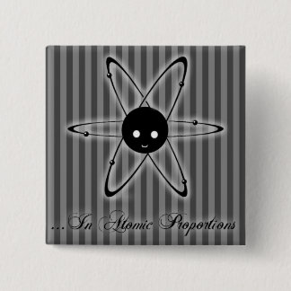 Atom Logo Square Button