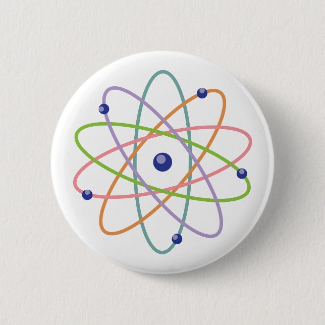 Atom Model Button (Front)