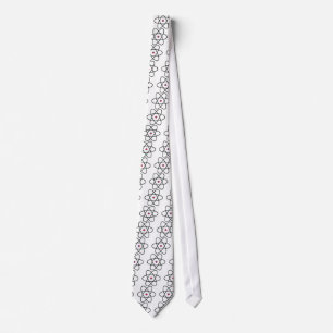 atom nucleus chemistry tie