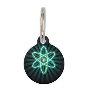 Atom Pet Name Tag