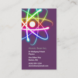 Atom - Scientist Business Card