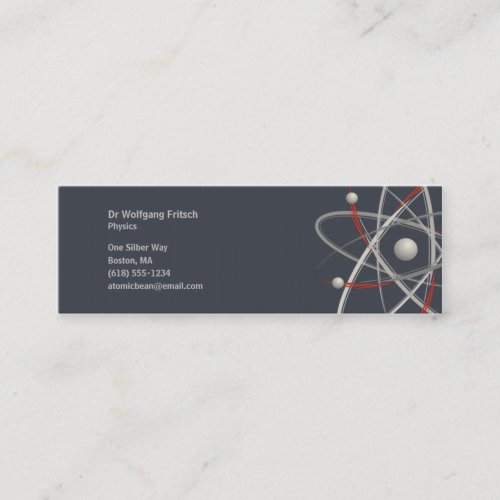 Atom - Scientist Business Card