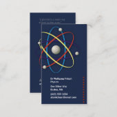 Atom - Scientist Business Card (Front/Back)