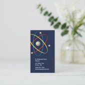 Atom - Scientist Business Card (Standing Front)