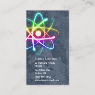 Atom - Scientist Business Card