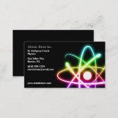 Atom | Scientist Business Card (Front/Back)