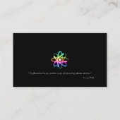 Atom | Scientist Business Card (Back)