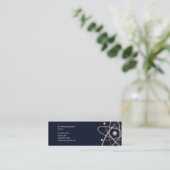 Atom - Scientist Mini Business Card (Standing Front)