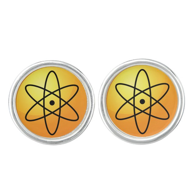 Atom Sign Cufflinks (Front)