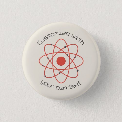 Atom Structure Pinback Button