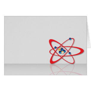 Atom symbol cards