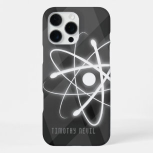 Atom Symbol Science Rules iPhone 16 Pro Max Case