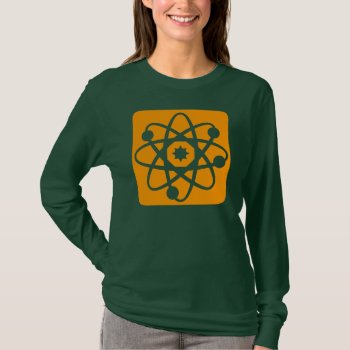 Atom Symbol T-shirt by asyrum at Zazzle