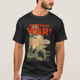 Atom War #2 - Golden Age Comic Art  T-Shirt