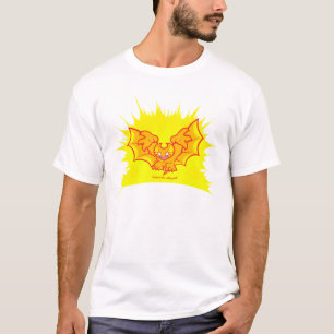 atombat atomised red outline T-Shirt