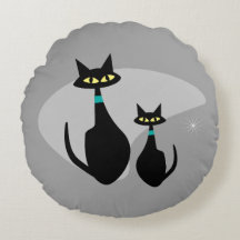 Atomic Age MCM Retro Cat 1950’s Custom Color