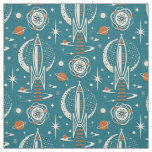 Atomic Age Space Exploration &#169; studioxtine Fabric