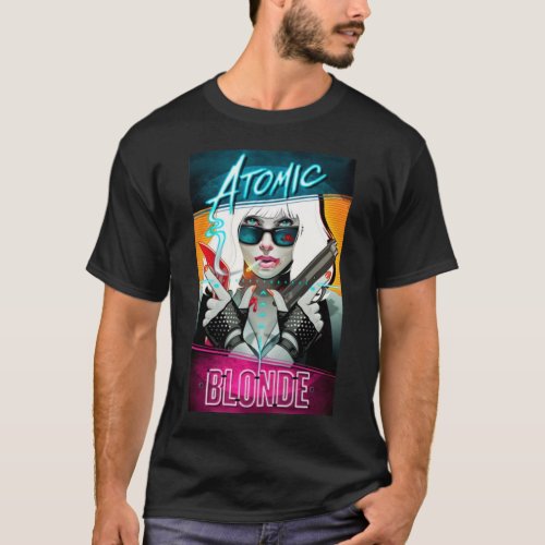 Atomic Blonde Poster T Shirts Gift For Fans Gift F