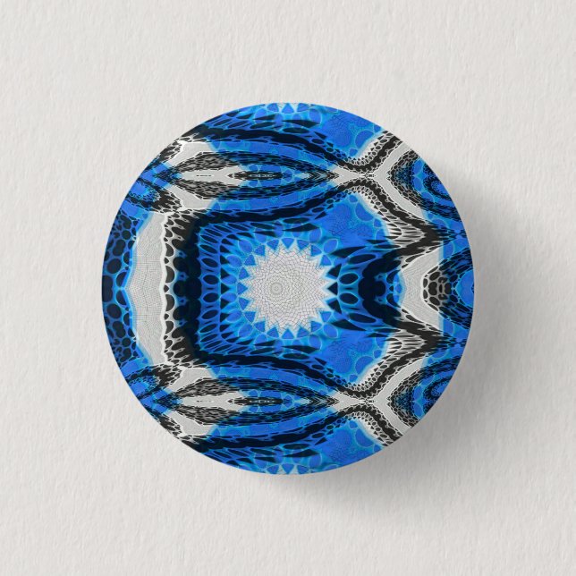 Atomic Blue Button (Front)