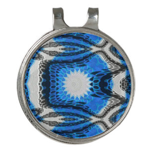 Atomic Blue Golf Hat Clip