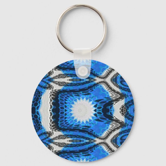 Atomic Blue Keychain (Front)