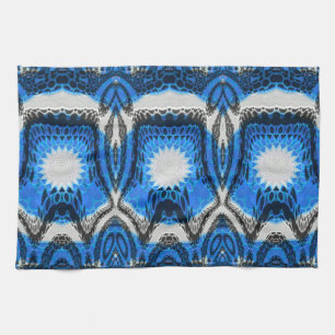 Atomic Blue Kitchen Towel