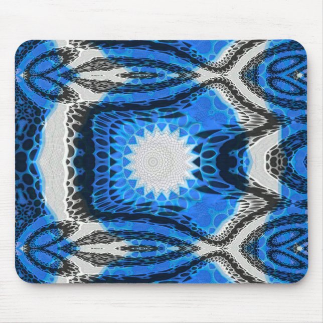 Atomic Blue Mouse Pad (Front)