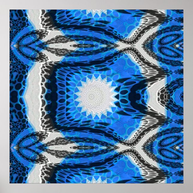 Atomic Blue Poster (Front)