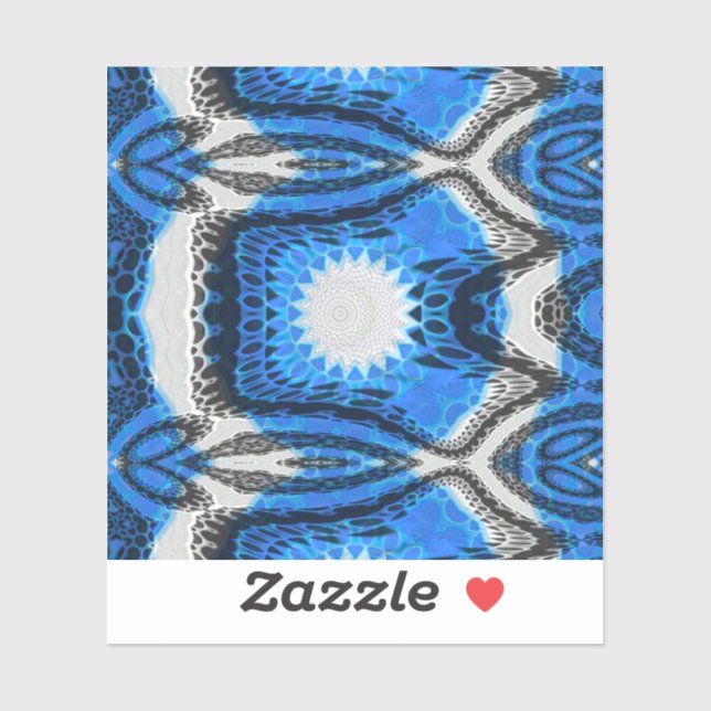 Atomic Blue Sticker (Sheet)