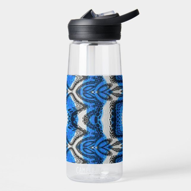 Atomic Blue Water Bottle (Left)