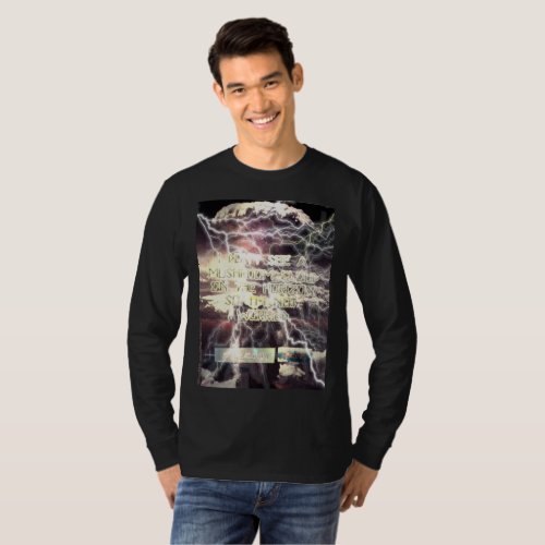 Atomic Bomb black long sleeve shirt