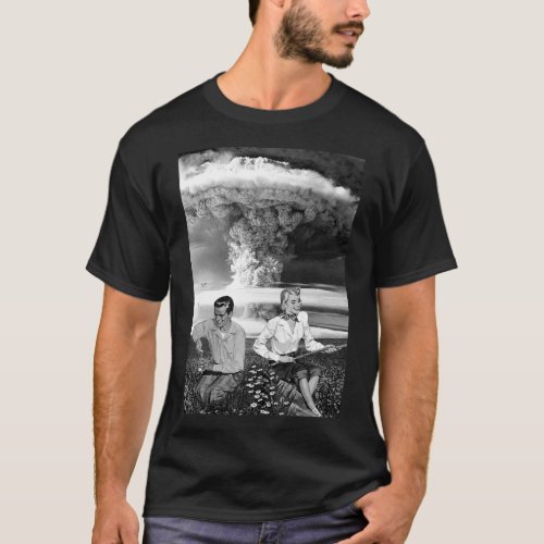 Atomic Bomb Cloud T_Shirt Nuclear War Retro Vintag